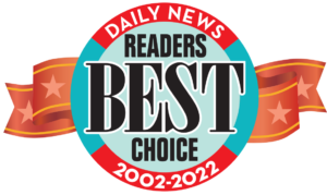 Readers Choice Best Insurance Agent 2002-2022