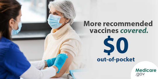 Medicare will pay for more vaccines